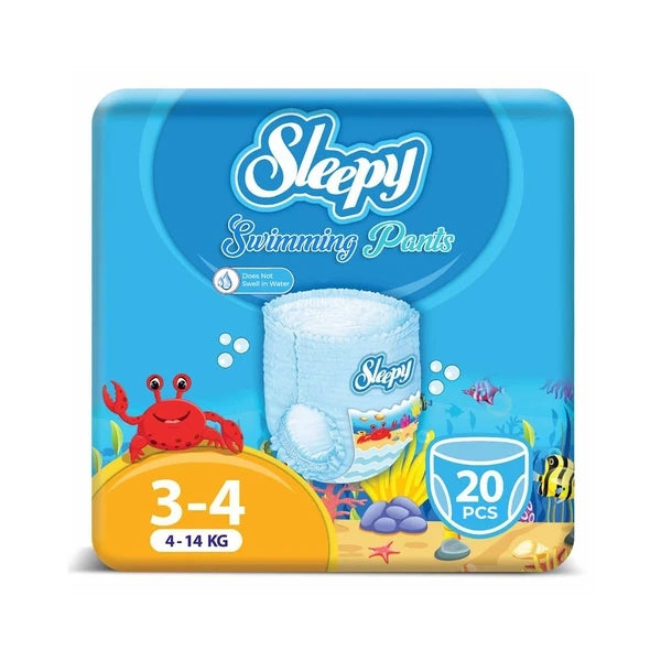 Sleepy Swimming Pants Size 3-4 20's Diapers (64985)