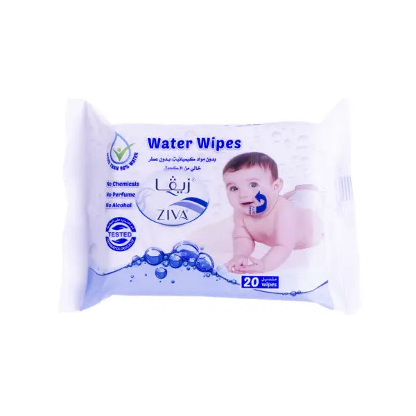 Ziva Water Wipes 20pcs