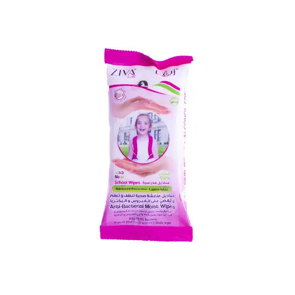 Ziva Refreshing Wipes Girl 10's