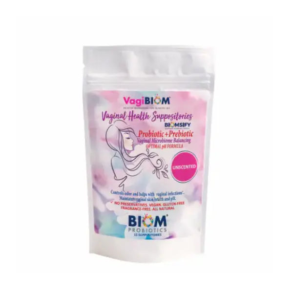 vagibiom probitic lactobacillus vag supp 15s - vaginal health - Vagibiom