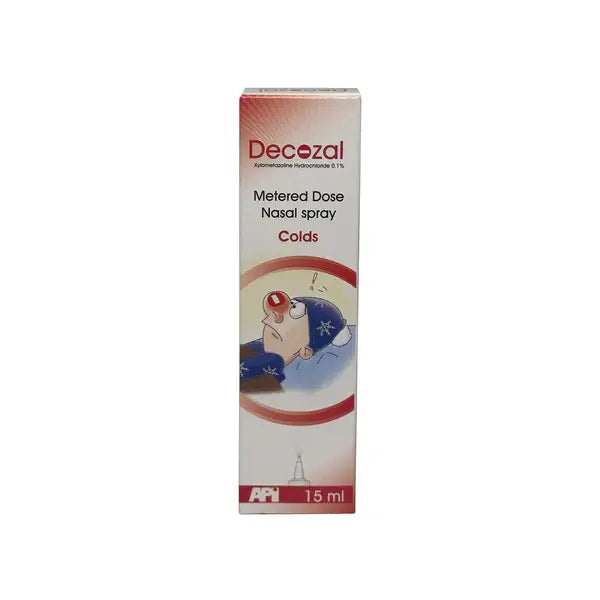decozal 0.1% metered dose nasal spray 15ml