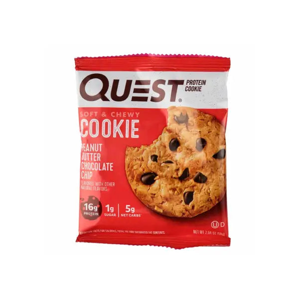 Quest Nutrition protein cookie chocolate peanut butter 58gm - protein - Quest Nutrition