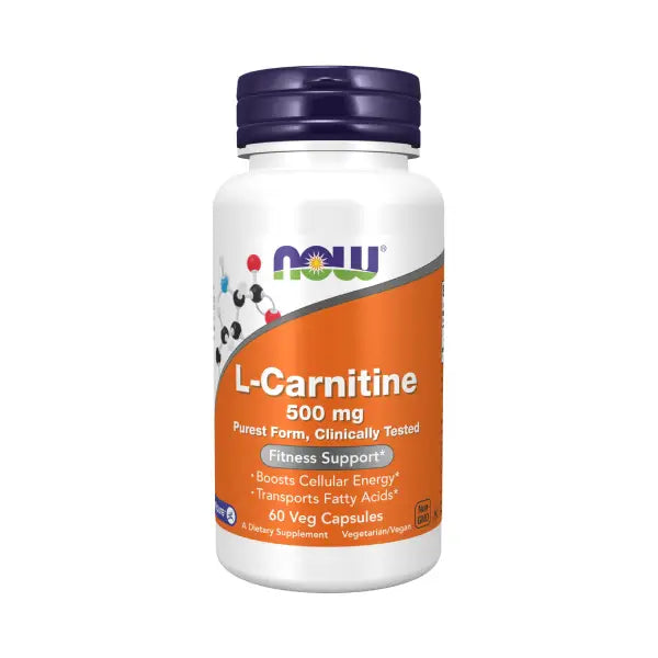 Now L-carnitine 500mg Cap 60's