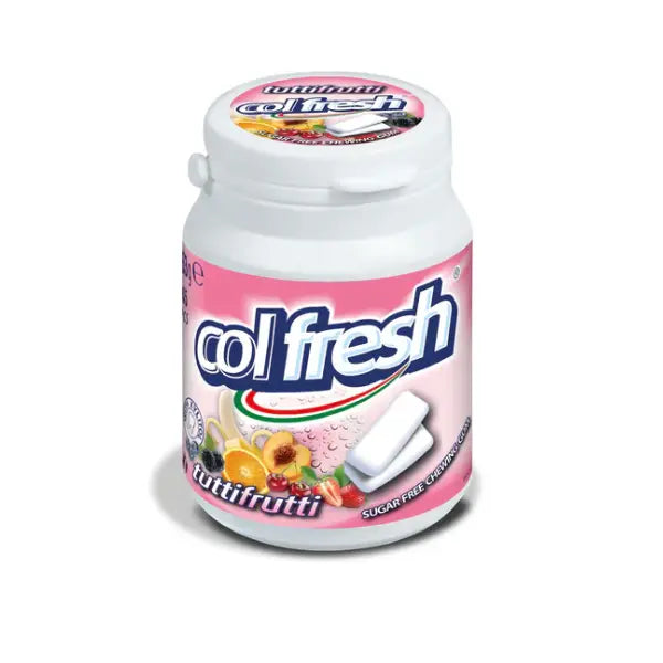 col-fresh tutti frutti chewing gum 50gm