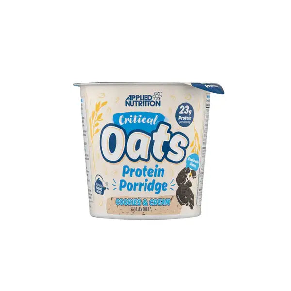 applied nutrition critical oats 60gm cookies &amp;amp; cream - nutrition - Applied Nutrition