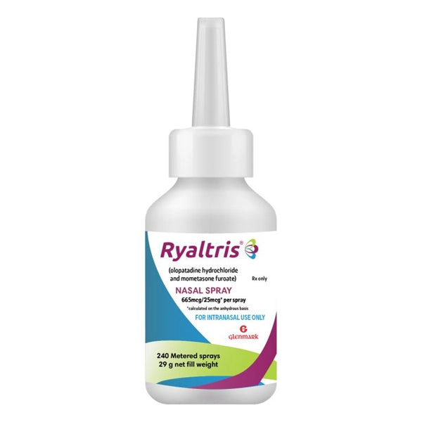 Ryaltris 600mcg/25mcg Nasal Spray 240 Metered Sprays