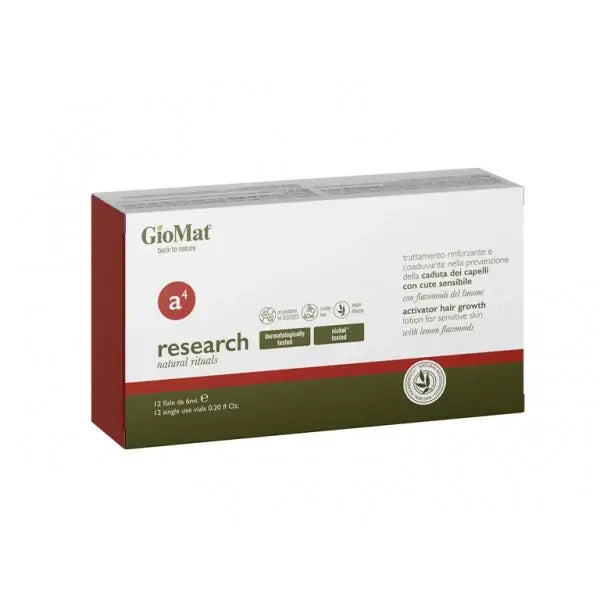 Giomat A4 Activator Hair Growth Lotion 12x6ml 