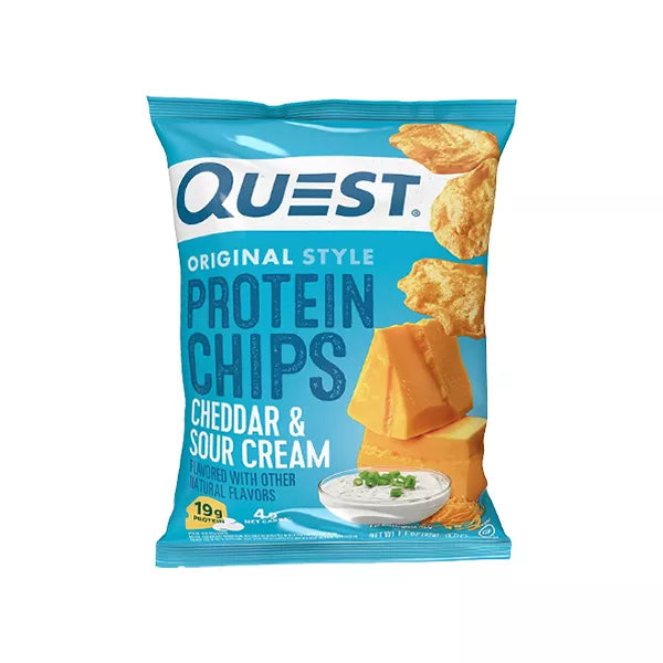 Quest Protein Chips Cheddar &amp; Sour Cream 32gm
