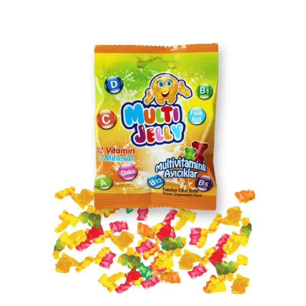 Multi Jelly Multivitamin Gummies 20gm 1's