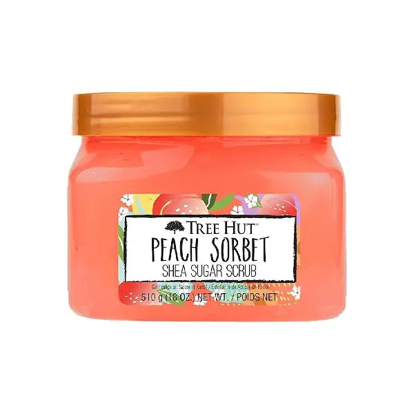 Tree Hut Shea Sugar Scrub Peach Sorbet 510g
