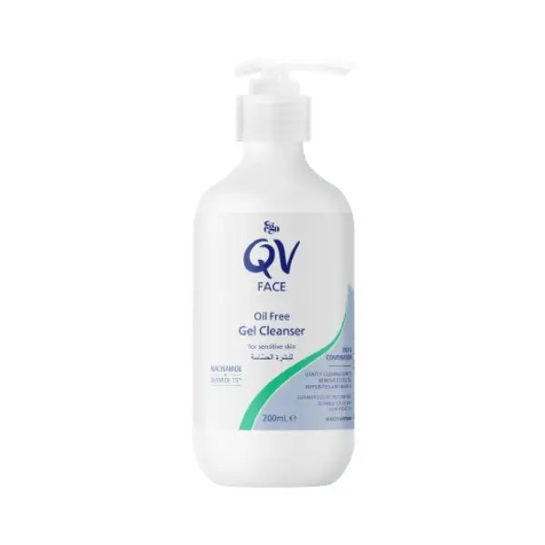 qv face oily comb gel cleanser 200ml