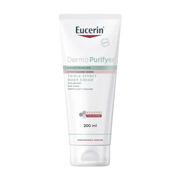 eucerin dermo purifyer triple effect body cream 200ml