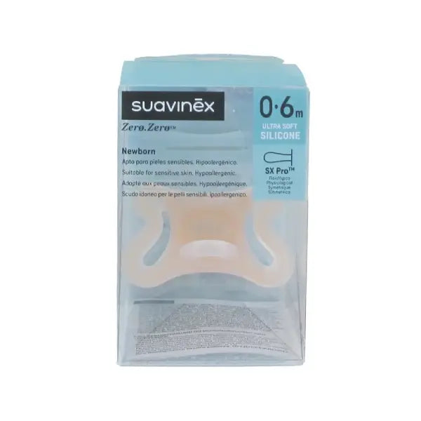 suavinex zero ultra soft soother silicone 0.6m 