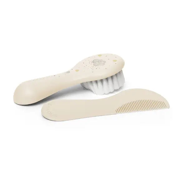 suavinex brush comb set 2pcs beige