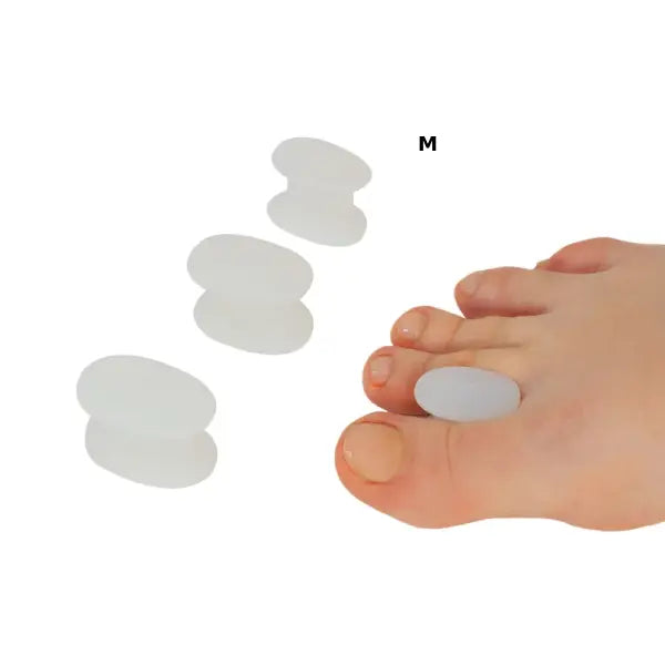 variteks silicone toe spreaders (m) 
