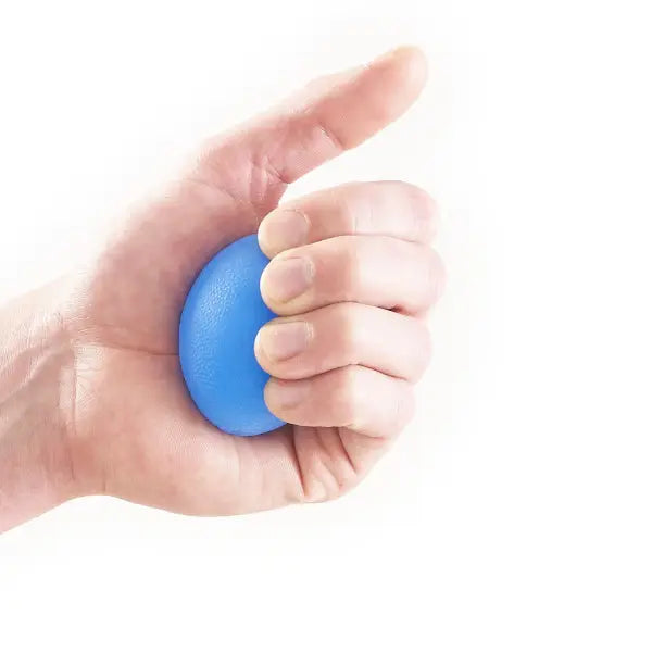 variteks silicone hand rehabilitation ball blue 