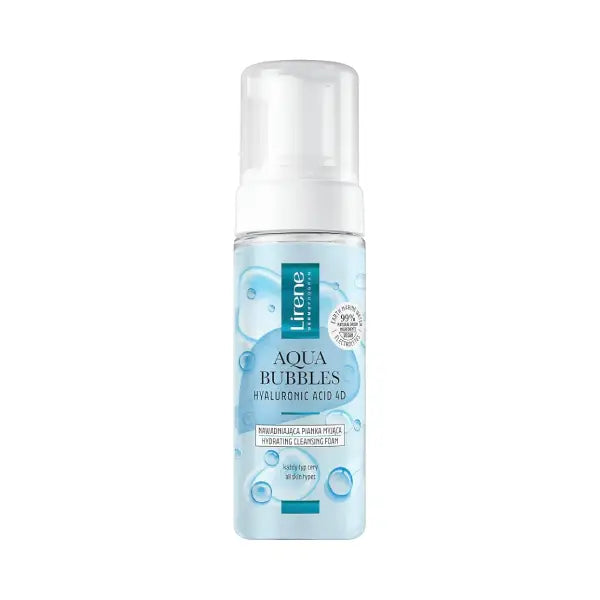 lirene aqua bubbles hydrating cleansing foam 150ml