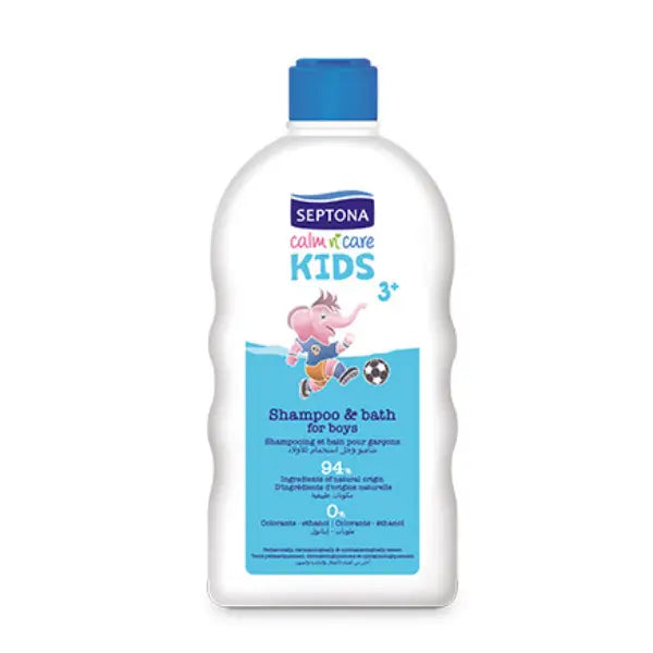 septona kids shampoo &amp; bath boys 500ml