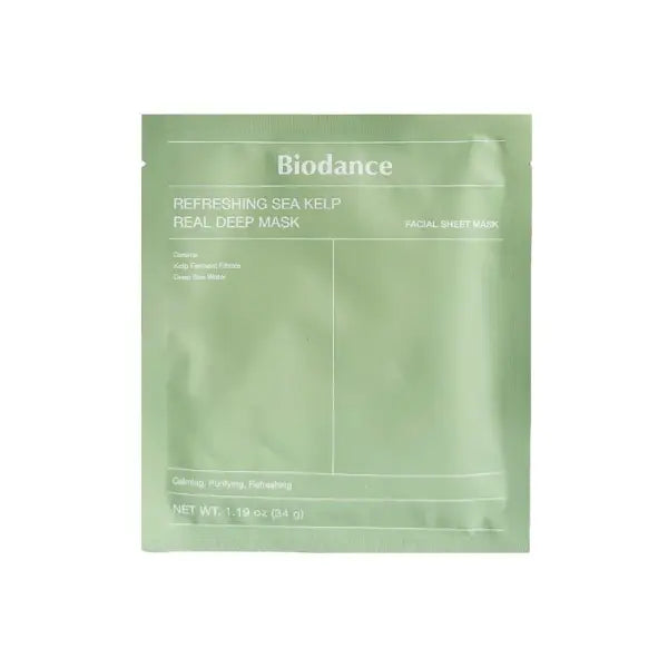 biodance refreshing sea kelp real deep mask 34gm