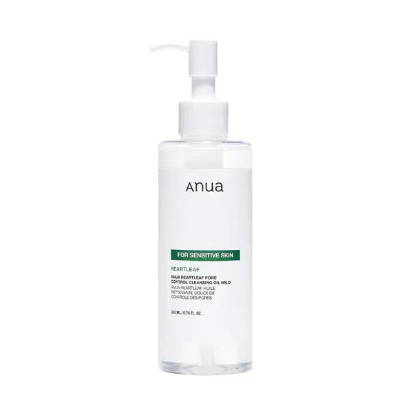 anua heartleaf pore control cleansing oil mild 200m