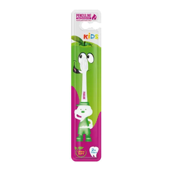 penduline kids green toothbrush boy extreme soft hair 