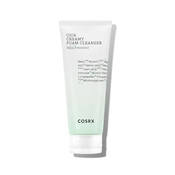 cosrx pure fit cica creamy foam cleanser for sensitive skin 150mL
