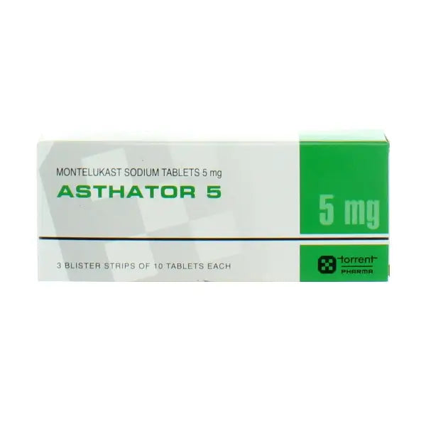 asthator 5mg tab 30's
