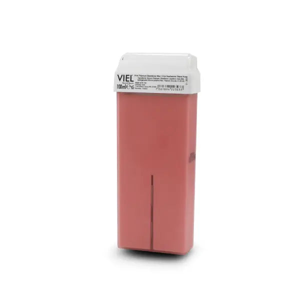 viel pink titanium depilatory wax roller 100gm