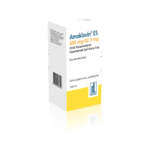 amoklavin es 600/42.9mg solution 100ml
