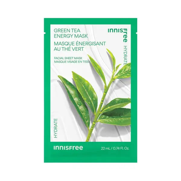 innisfree energy mask green tea 