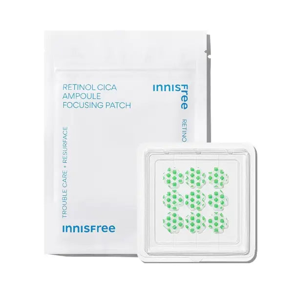 innisfree retinol cica ampoule focusing patch 1ea