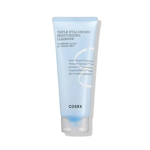 cosrx hydrium triple hyaluronic moisturizing cleanser