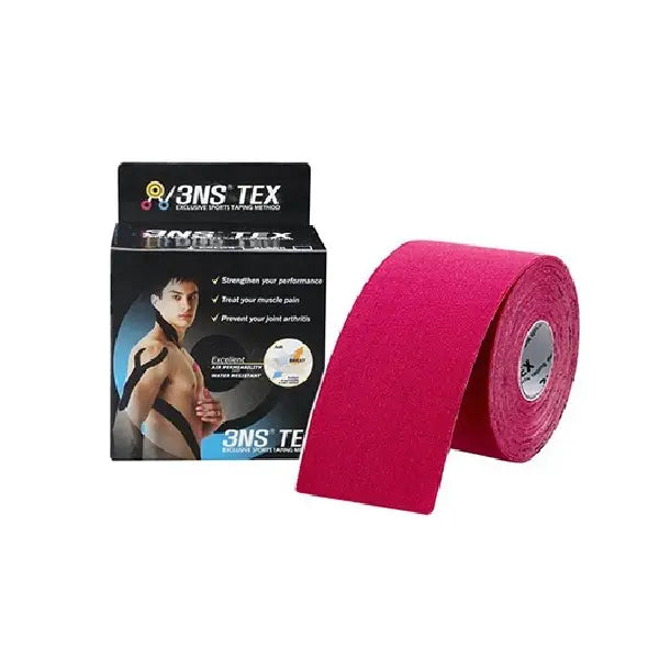 3ns tex kinesiology tape 5cmx5m red