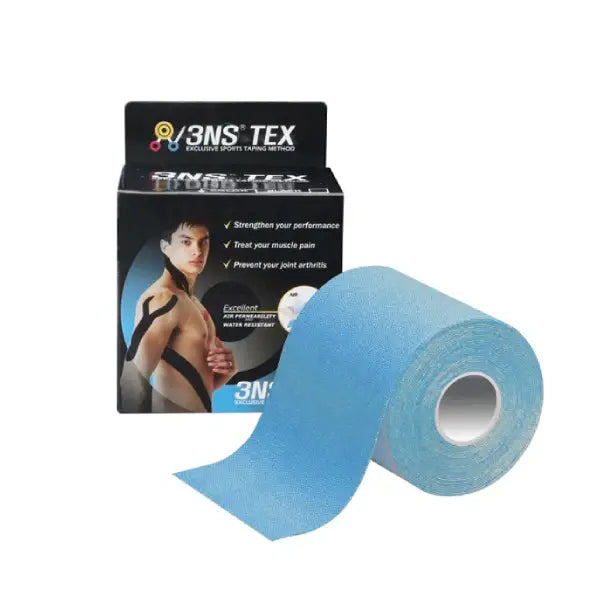 3ns tex kinesiology tape 5cmx5m blue 