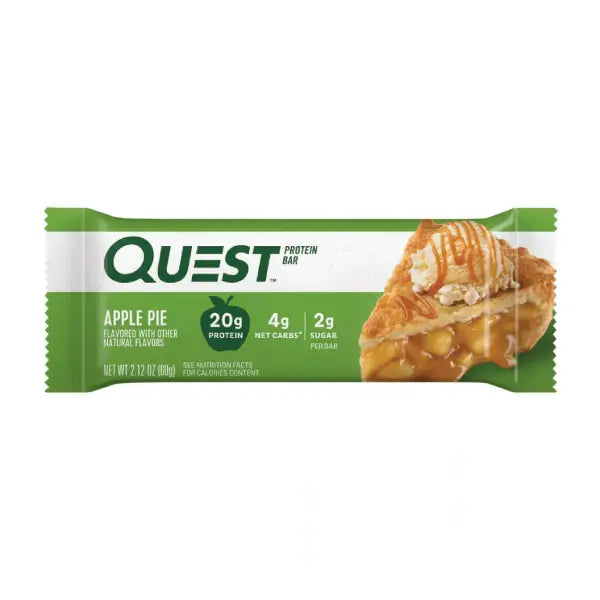 quest protein bar 60gm apple pie - protein - Quest Nutrition