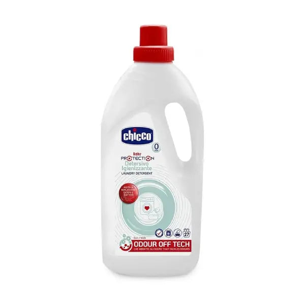 chicco hygenizing laundry detergent eliminates odours 1.5l