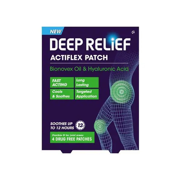 deep relief acti flex patch 4's