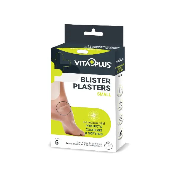vitaplus hydrocolloid plaster blister small 6's