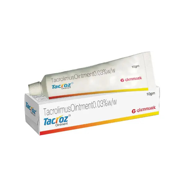 tacroz 0.03% w/w ointment 10gm