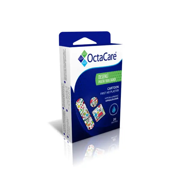 Octacare cartoon first aid plaster 20's