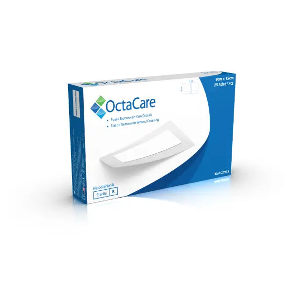 Octacare sterile wound dressing 9cmx15cm 25's