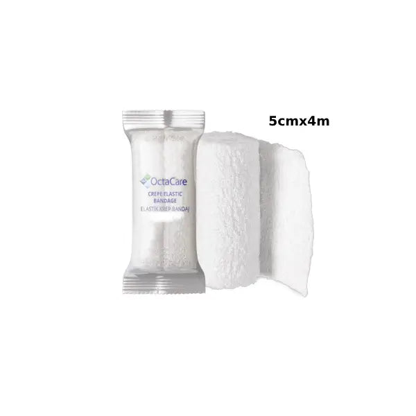 Octacare crepe bandage 5cmx4m 1's