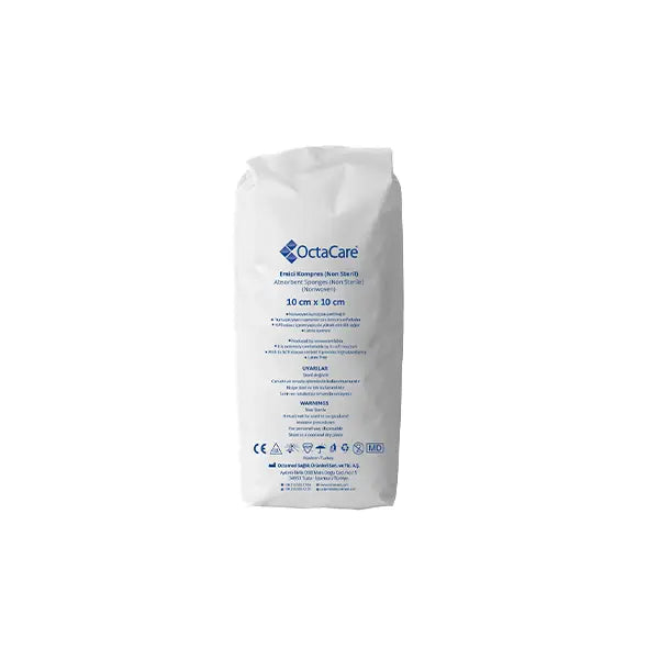 Octacare gauze swab non sterile 8ply 10cmx10cm 1's