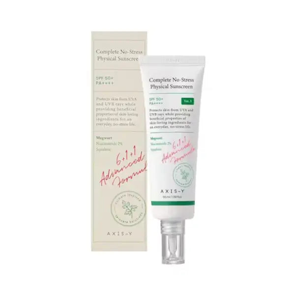 AXIS-Y Complete No Stress Physical Sunscreen White V.3 50ML