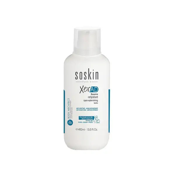 soskin xer ad lipid replenishing balm 400ml