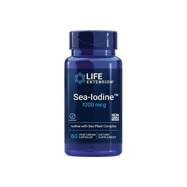 life extension sea iodine 1000mcg capsules 60's