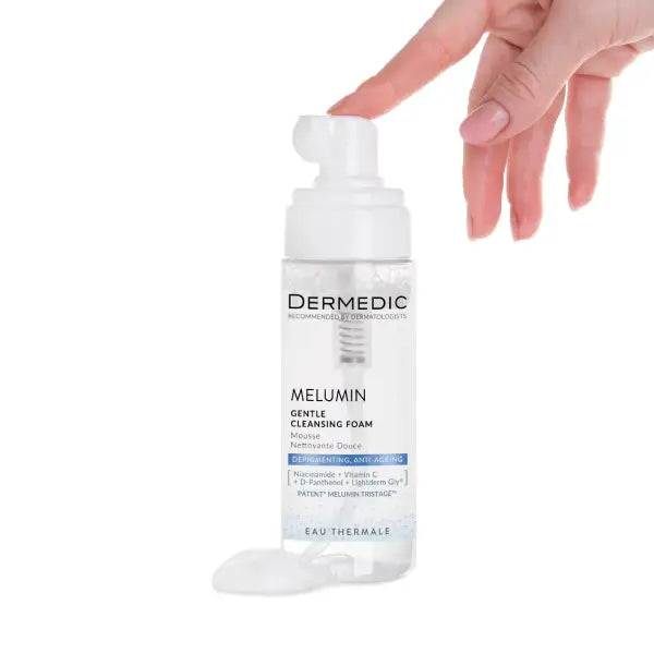 dermedic melumin gentle cleansing foam 170ml