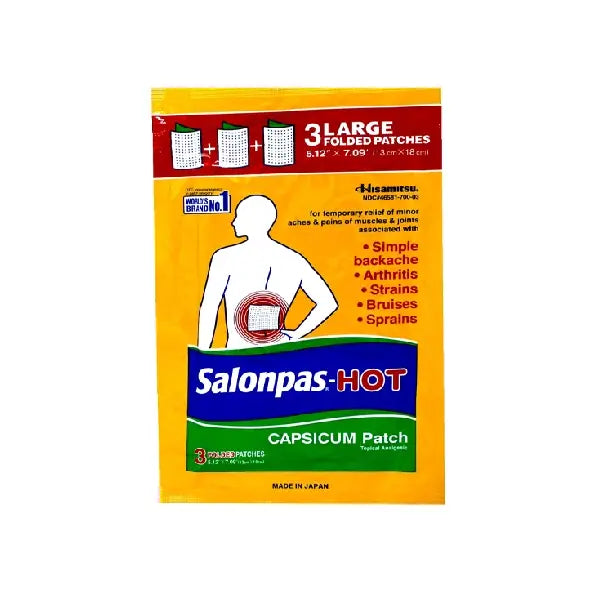 Salonpas Hot Plaster (18 X 13cm) 1's