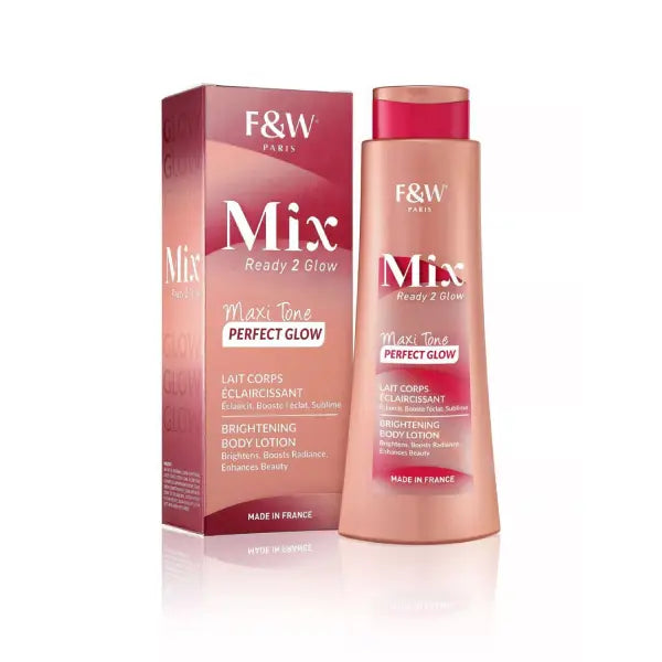 fair &amp; white mix ready 2 glow Lait AHA-2 Brightening Body Lotion 500ml