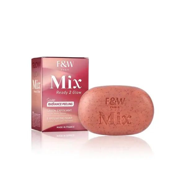 fair &amp; white mix ready 2 glow exfoliating soap 200gm